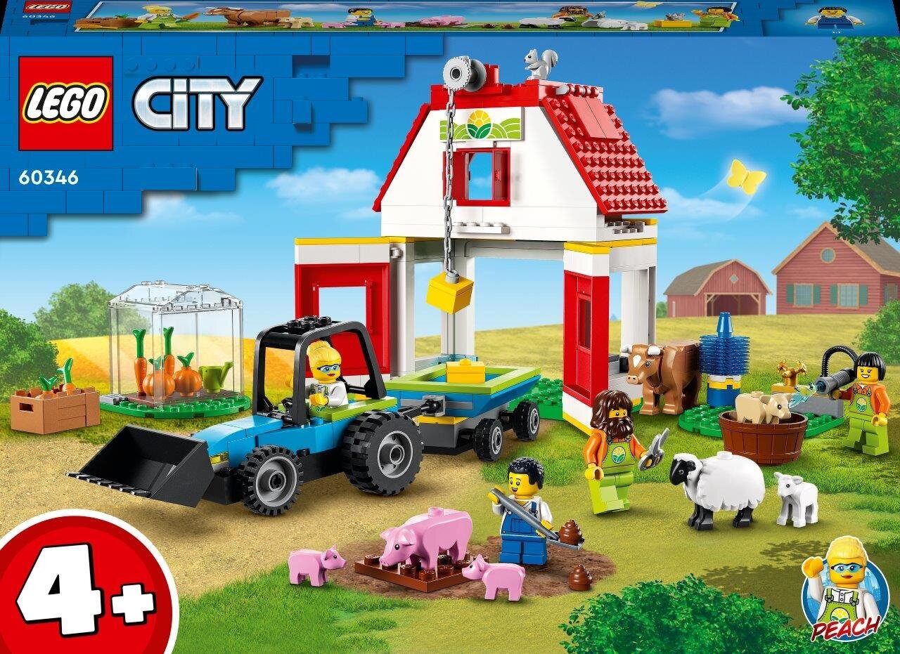 60346 LEGO® City Farm Хлев и животные на ферме цена | pigu.lt