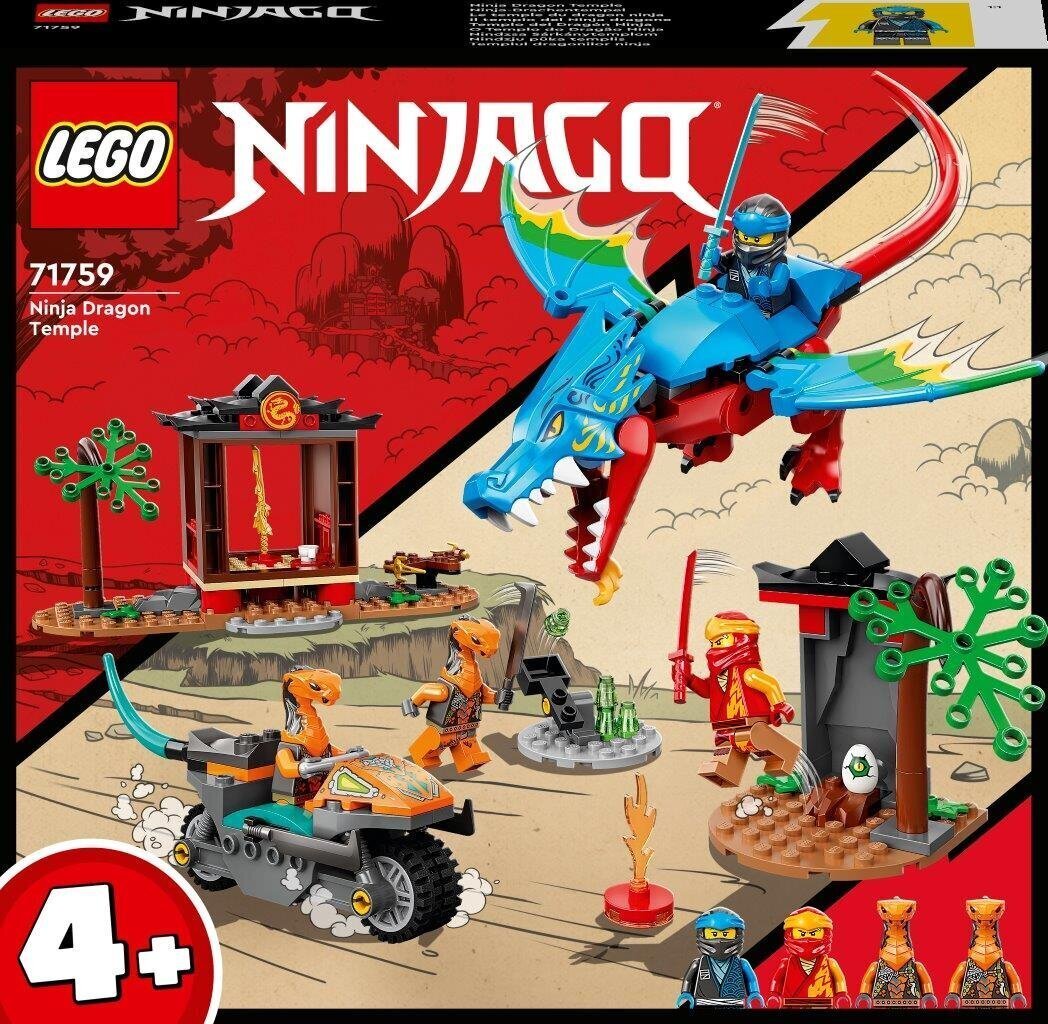 71759 LEGO® NINJAGO Храм ниндзя-дракона цена | pigu.lt