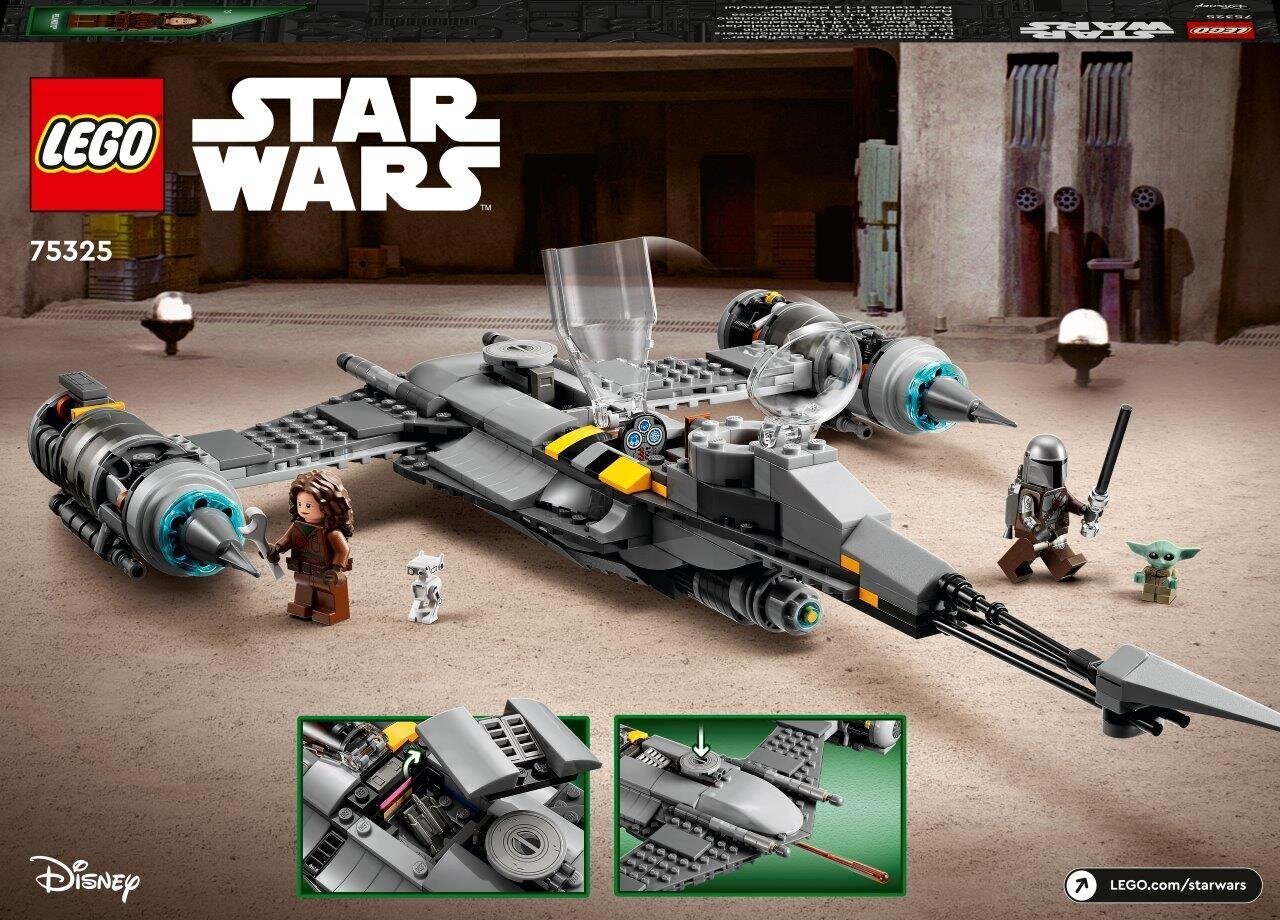 75325 LEGO® Star Wars Звёздный истребитель Мандалорца N-1 цена | pigu.lt