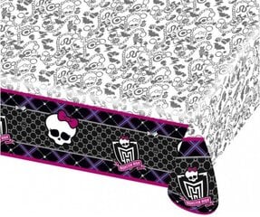 Plastikinė staltiesė "Monster High" (1.20 m. x 1.80 m.) kaina ir informacija | Vienkartiniai indai šventėms | pigu.lt