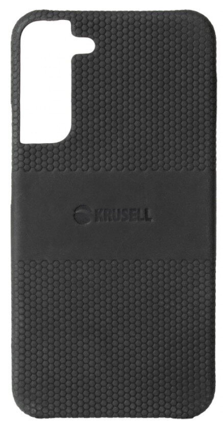 Krusell Leather Cover, skirtas Samsung Galaxy S22+, juodas kaina ir informacija | Telefono dėklai | pigu.lt