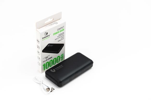 Industry Electronics 10000 mAh цена и информация | Atsarginiai maitinimo šaltiniai (power bank) | pigu.lt