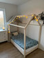 Vaikiška lova namelis SofiHouse R37, 140x70 cm, Nedažyta kaina ir informacija | Vaikiškos lovos | pigu.lt
