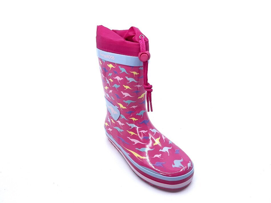 K-Summerrain rožinė_įvairiaspalvė kaina ir informacija | Guminiai batai vaikams | pigu.lt