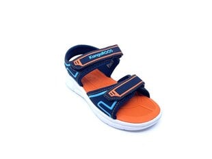 Детские сандалии K-ES Deal, синие, оранжевые цена и информация | Детские сандали | pigu.lt