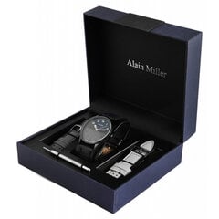 Vyriškas laikrodžių rinkinys Alain Miller. kaina ir informacija | Vyriški laikrodžiai | pigu.lt