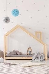 Vaikiška lova namelis SofiHouse R4, 120x60 cm, Nedažyta kaina ir informacija | Kūdikių lovytės | pigu.lt