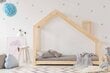 Vaikiška lova namelis SofiHouse R4, 180x90 cm, Nedažyta kaina ir informacija | Vaikiškos lovos | pigu.lt