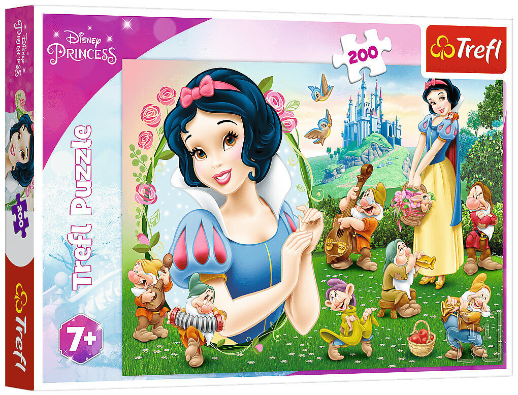 Dėlionė Trefl princesė, 200 d. kaina ir informacija | Dėlionės (puzzle) | pigu.lt