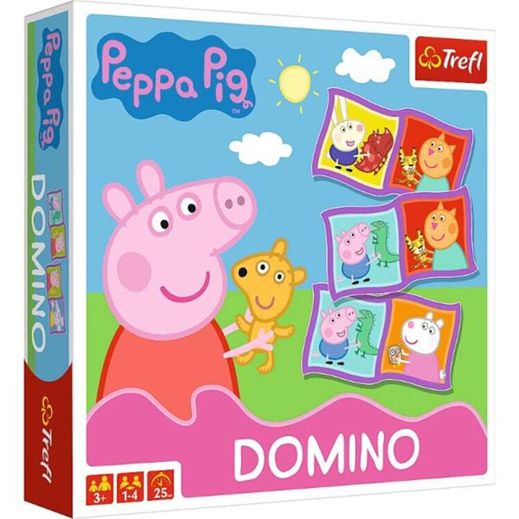 Stalo žaidimas Domino Peppa Pig цена и информация | Stalo žaidimai, galvosūkiai | pigu.lt