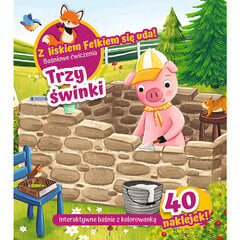 лисек фелек - три свиньи цена и информация | Книжки - раскраски | pigu.lt