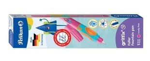 Перьевая ручка Griffix - 4 R lovely pink цена и информация | Письменные принадлежности | pigu.lt