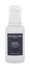 Serumas SachajuanOver Night Hair Repair, 100ml kaina ir informacija | Priemonės plaukų stiprinimui | pigu.lt