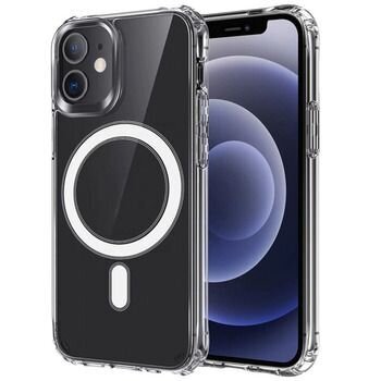 Tech Protect MagSilicone skirtas iPhone 12 Pro, skaidrus цена и информация | Telefono dėklai | pigu.lt