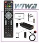 Wiwa H.265 MINI DVB-T/T2 цена и информация | TV antenos ir jų priedai | pigu.lt