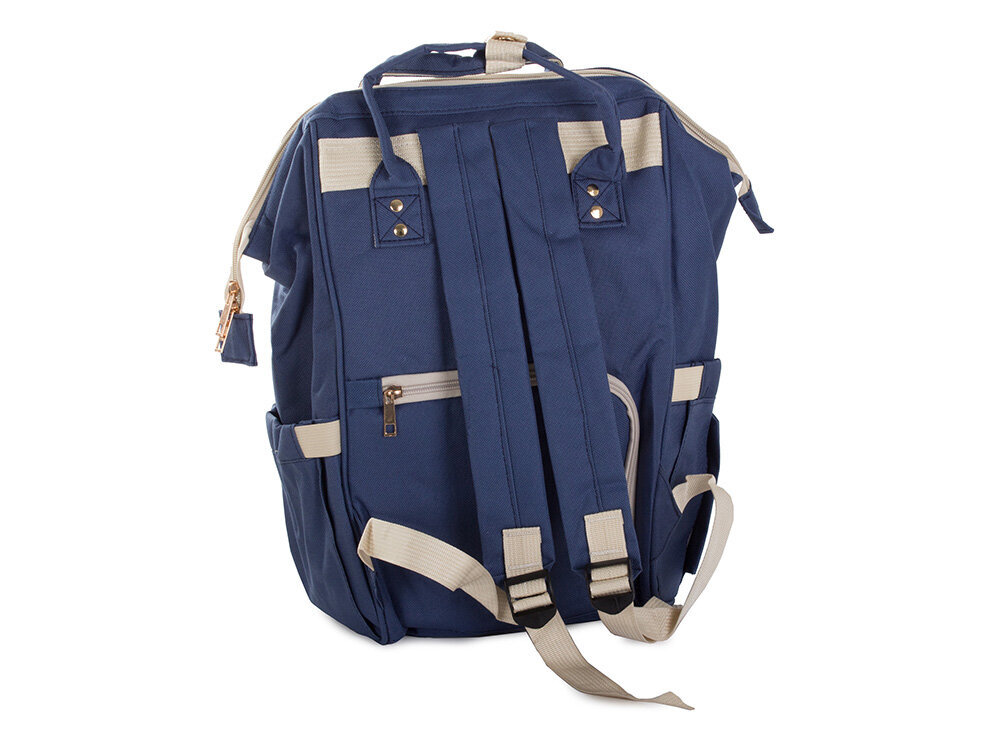 Mamos krepšys/kuprinė, mėlyna kaina ir informacija | Vežimėlių priedai | pigu.lt