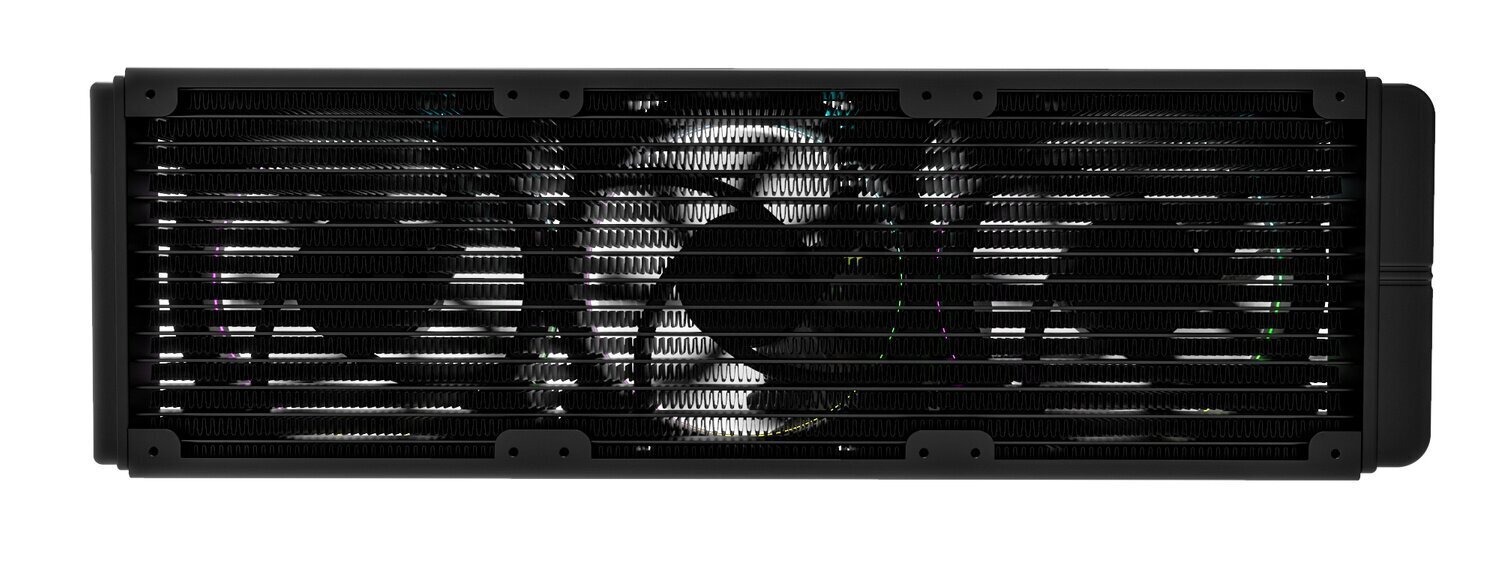 Procesoriaus aušintuvas Darkflash TR360 PC Water Cooling AiO RGB, 3 fans, 12 x 12 cm, juoda цена и информация | Procesorių aušintuvai | pigu.lt