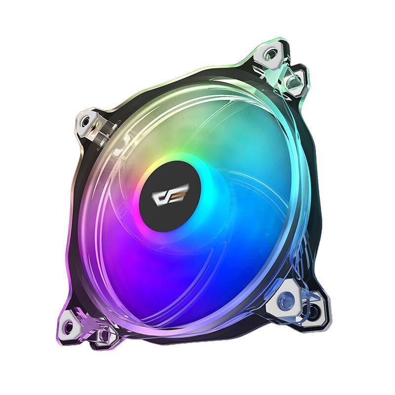 Kompiuterio ventiliatorius Darkflash CF8 Pro ARGB, 12 x 12 cm цена и информация | Kompiuterių ventiliatoriai | pigu.lt