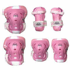 Спортивный защитный набор Park City Park City Junior Розовый цена и информация | Защиты | pigu.lt