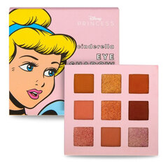 Палитра теней для глаз Mad Beauty DIsney Princess Cinderelle Mini (9 x 1,1 g) цена и информация | Тушь, средства для роста ресниц, тени для век, карандаши для глаз | pigu.lt