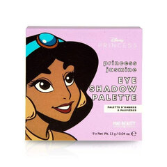 Палитра теней для глаз Mad Beauty Disney Princess Jasmine Mini (9 x 1,1 g) цена и информация | Тушь, средства для роста ресниц, тени для век, карандаши для глаз | pigu.lt