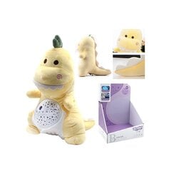 Minkštas žaislas migdukas - Dinozauras su projektoriumi ir 10 lopšinių Woopie kaina ir informacija | Žaislai kūdikiams | pigu.lt