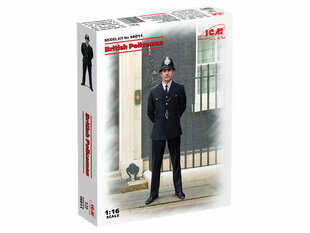 Klijuojamas Modelis ICM 16011 British Policeman 1/16 kaina ir informacija | Klijuojami modeliai | pigu.lt