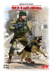 Klijuojamas Modelis ICM 16102 IDF K-9 Unitz "OKETZ" 1/16 kaina ir informacija | Klijuojami modeliai | pigu.lt