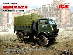 Klijuojamas Modelis ICM 35590 Model W.O.T. 8, WWII British Truck 1/35 kaina ir informacija | Klijuojami modeliai | pigu.lt