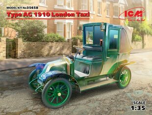 Klijuojamas Modelis ICM 35658 Type AG 1910 London Taxi 1/35 kaina ir informacija | Klijuojami modeliai | pigu.lt