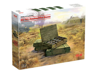 Сборная модель ICM 35795 RS-132 Ammunition Boxes 1/35 цена и информация | Склеиваемые модели | pigu.lt