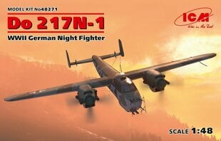 Klijuojamas Modelis ICM 48271 Do 217N-1, WWII German Night Fighter 1/48 kaina ir informacija | Klijuojami modeliai | pigu.lt