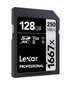 Lexar SDHC/SDXC 128GB kaina ir informacija | Atminties kortelės fotoaparatams, kameroms | pigu.lt