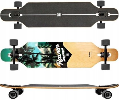 Скейтборд Longboard Raven Miami, 105 см цена и информация | Скейтборды | pigu.lt