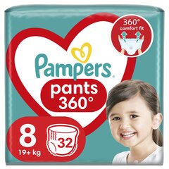 Sauskelnės PAMPERS Pants Jumbo Pack 8 dydis, 32 vnt. kaina ir informacija | Pampers Vaikams ir kūdikiams | pigu.lt