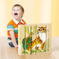 Quercetti Four Puzzle Endangered Animals, 80711 Li kaina ir informacija | Žaislai kūdikiams | pigu.lt