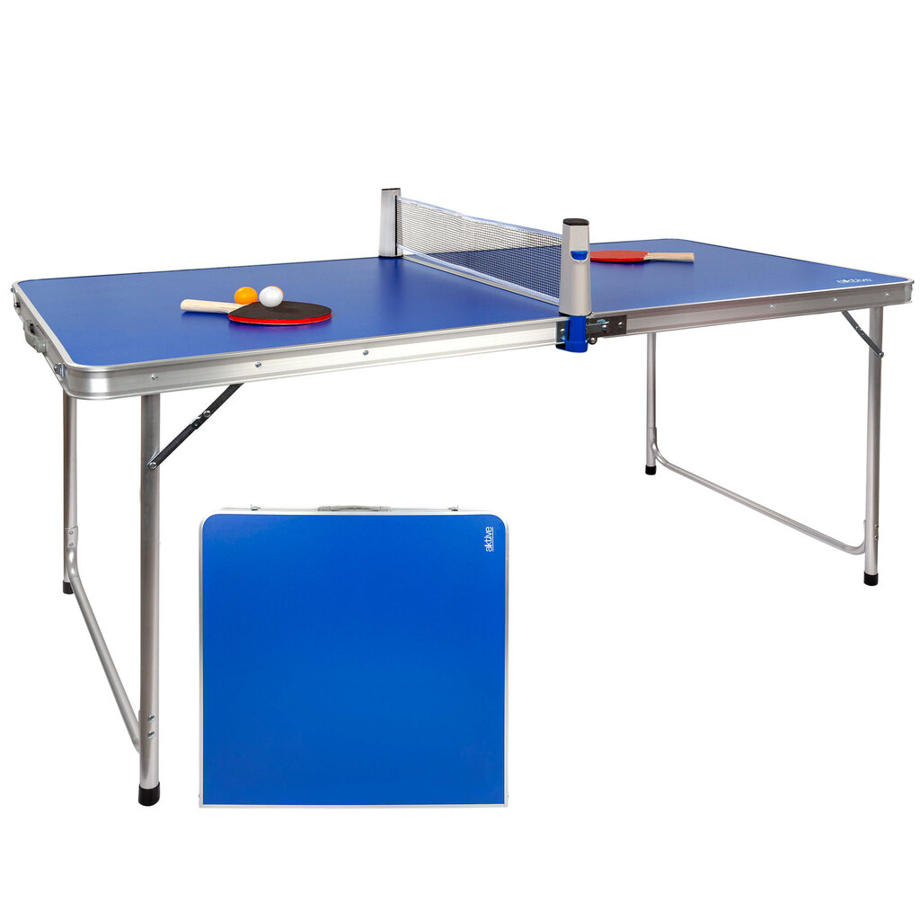 Ping-Pong stalas (160x80cm) su raketėmis, kamuoliukais ir sieteliu Active kaina ir informacija | Stalo teniso stalai ir uždangalai | pigu.lt