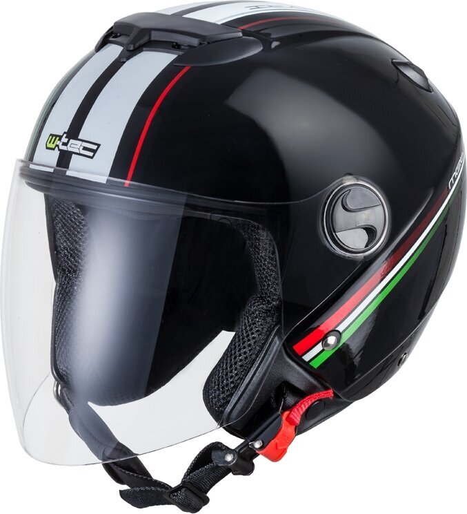 Moto šalmas W-TEC YM-617 - Pure Matt Black S(55-56) цена и информация | Moto šalmai | pigu.lt