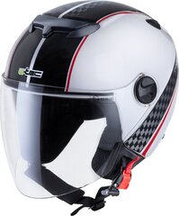 Moto šalmas W-TEC YM-617 - Pure Matt Black S(55-56) kaina ir informacija | Moto šalmai | pigu.lt