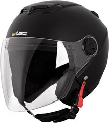 Moto šalmas W-TEC YM-617 - Pure Matt Black M (57-58) kaina ir informacija | Moto šalmai | pigu.lt