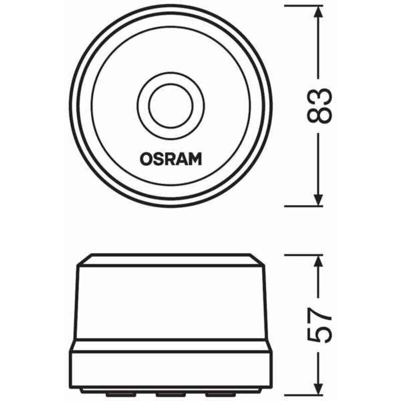Avarinė šviesa Osram LEDSL102 16 V kaina ir informacija | Automobilių lemputės | pigu.lt