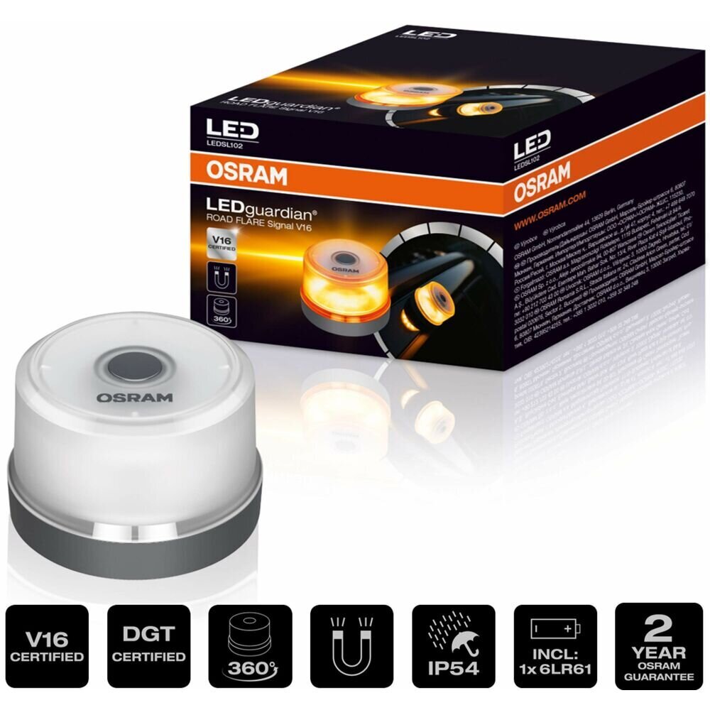 Avarinė šviesa Osram LEDSL102 16 V kaina ir informacija | Automobilių lemputės | pigu.lt