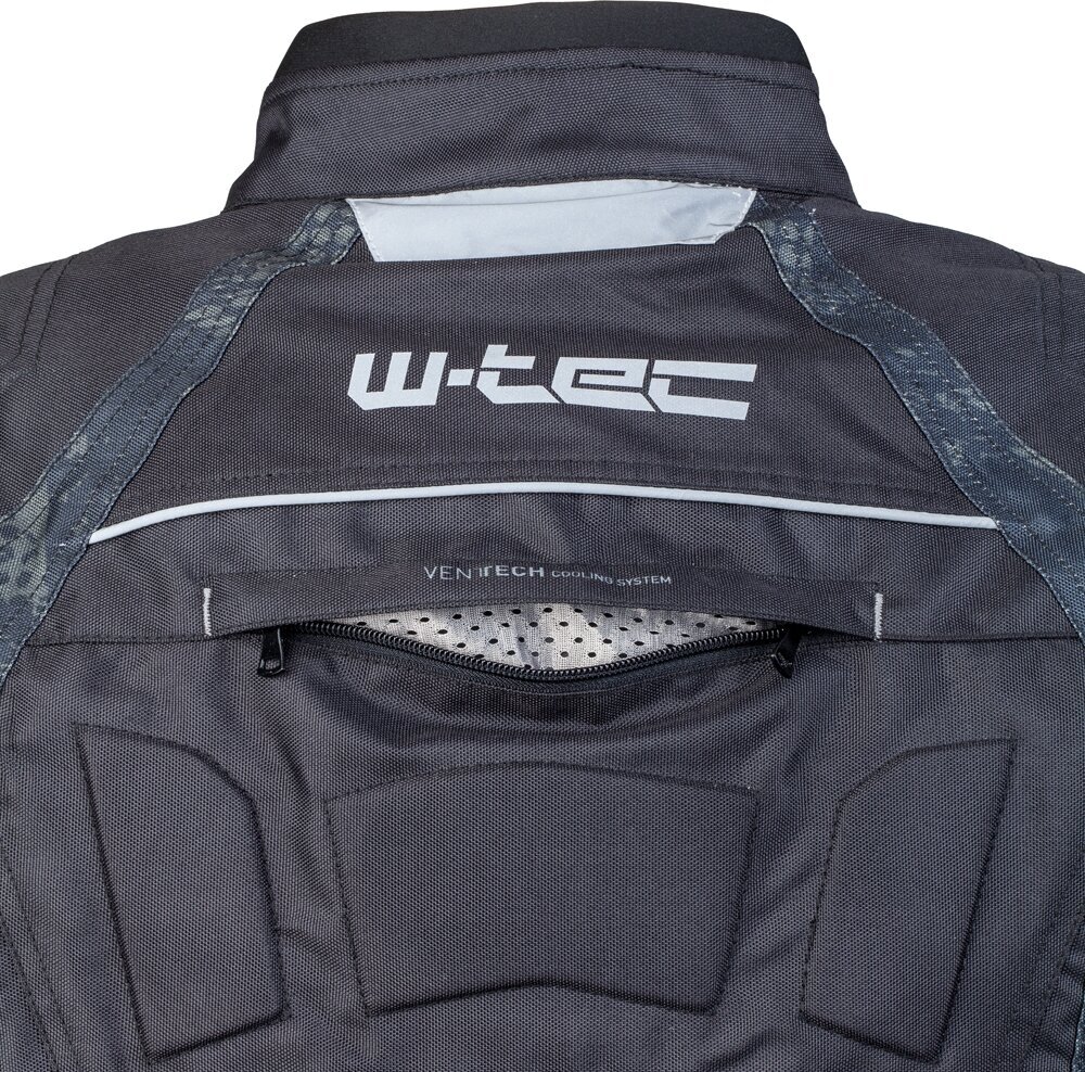 Vyriška Moto Striukė W-TEC KAMICER NF-2100 juoda - pilka 6XL kaina ir informacija | Moto striukės | pigu.lt