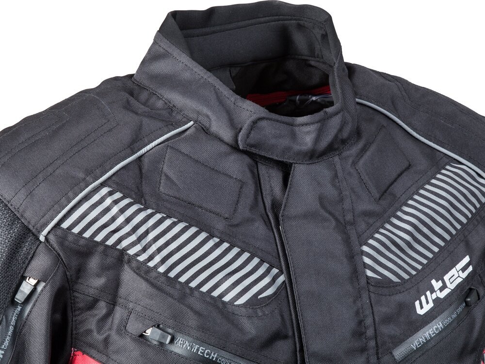 Vyriška Moto Striukė W-TEC KAMICER NF-2100 juoda - pilka 6XL kaina ir informacija | Moto striukės | pigu.lt