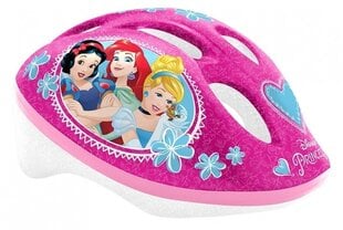 Dviratininko šalmas Disney Princess, rožinis kaina ir informacija | Šalmai | pigu.lt