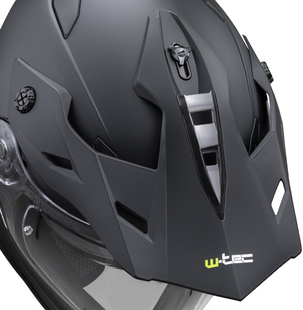 Moto šalmas W-TEC V331 PR - Matt Black XS (53-54) цена и информация | Moto šalmai | pigu.lt