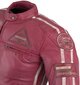 Moteriška odinė moto striukė W-TEC Sheawen Lady Pink - XS kaina ir informacija | Moto striukės | pigu.lt