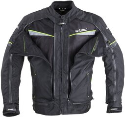 Men’s Motorcycle Jacket W-TEC Progair - Black-Fluo M kaina ir informacija | Moto striukės | pigu.lt