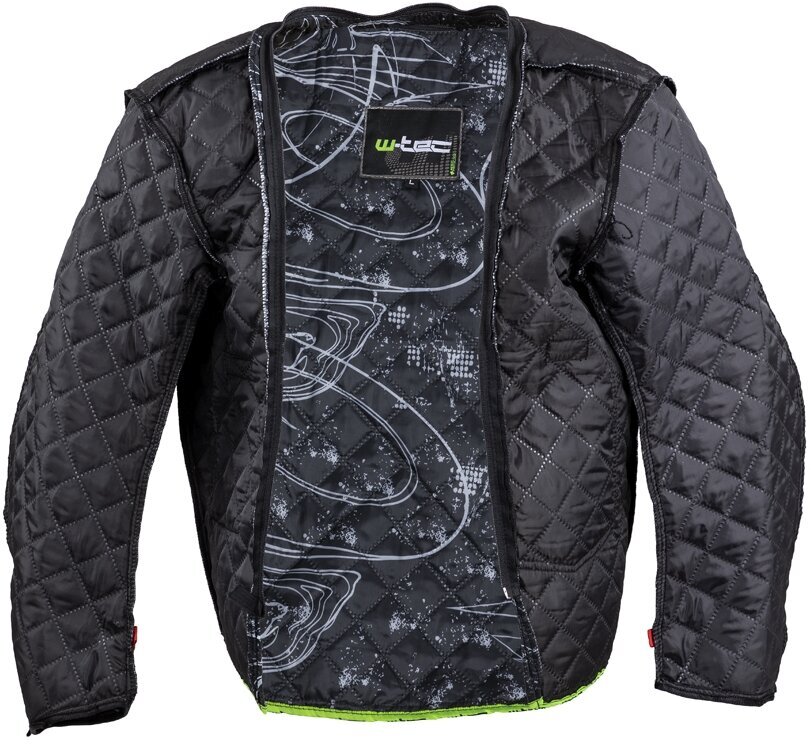 Men’s Motorcycle Jacket W-TEC Progair - Black-Fluo M цена и информация | Moto striukės | pigu.lt