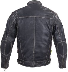 Vyriška odinė motociklininko striukė W-TEC Sheawen Vintage - Black M цена и информация | Мотоциклетные куртки | pigu.lt